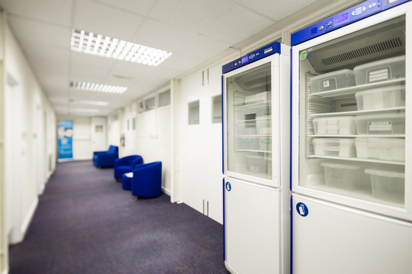 Image of a corridor at Culham Innovation Centre